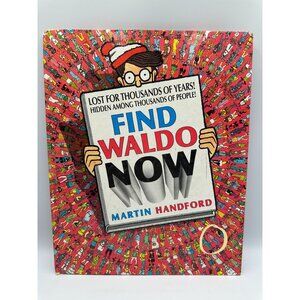 Find Waldo Now Martin Handford 1988 Hardcover US Edition Seek-And-Find Game Book